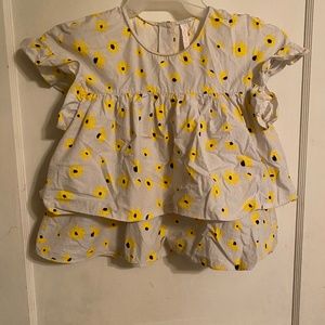 ZARA cotton black-eyed suzan shirt